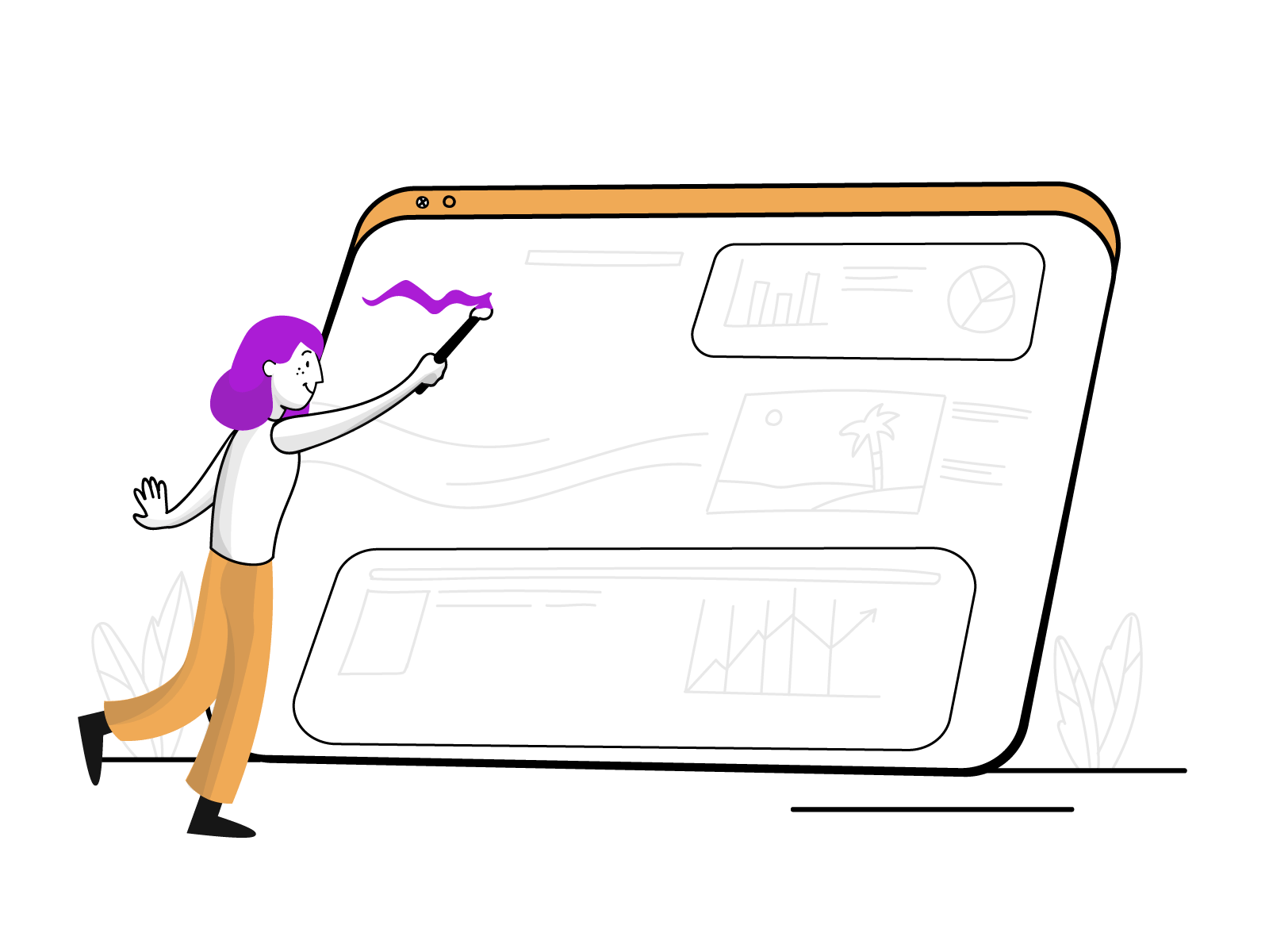 Service section illustration