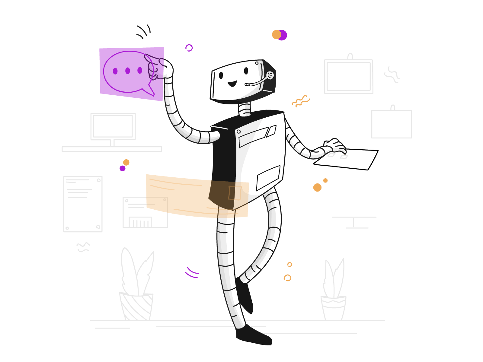 Service section illustration